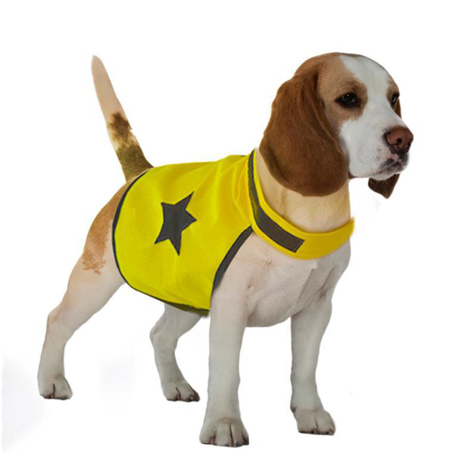 Visuel 1 du produit Sécurité Chien – Europet Gilet de Sécurité Fluo coloris jaune – 48 cm