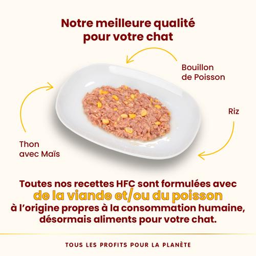 Visuel 3 du produit Boîte Chat – Almo Nature HFC Natural Thon avec Maïs 70 gr