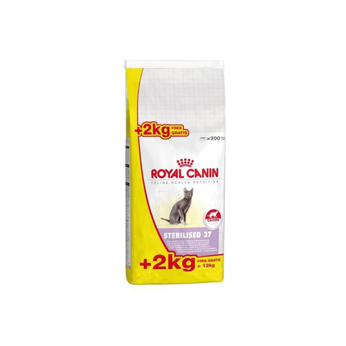 Visuel 2 du produit Royal Canin Croquettes Sterilised 37 – 12 kg dont 2 kg offerts