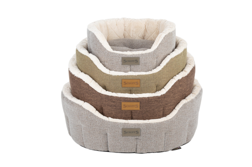 Visuel 3 du produit Couchage - Scruffs Corbeille ovale Woodlands Taille XL Marron - Ø 85 cm