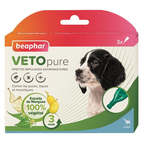 Visuel 1 du produit Pipettes antiparasitaires chiots Beaphar x3