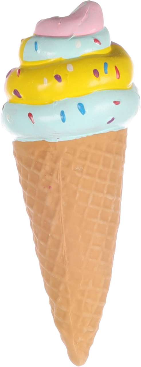 Visuel 4 du produit Flamingo Jouet Chien Cône de glace Latex Multicolore - 15 cm
