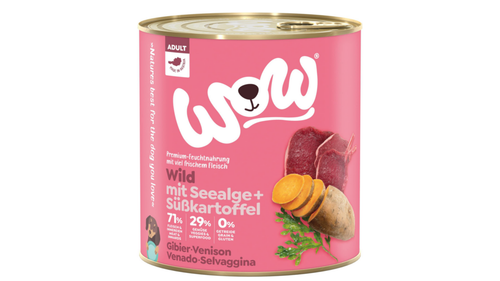 Visuel 1 du produit Boîtes Chien – Wow Adult Gibier – 800 gr