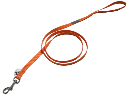 Visuel 1 du produit Laisse Chat - Wouapy Laisse Basic line Orange - 120 cm