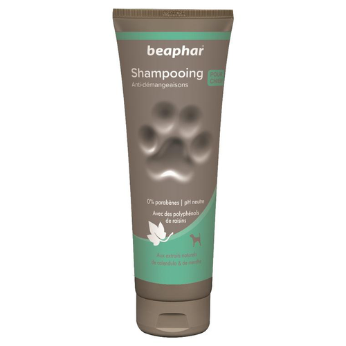 Visuel 1 du produit Hygiène Chien – Beaphar shampooing premium anti-démangeaisons – 250 ml