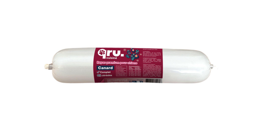 Visuel 1 du produit Qru Saucisson Chien Cuisiné De Noël Canard - 400 g