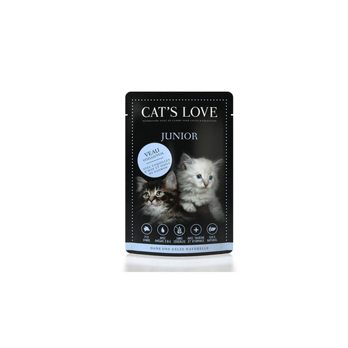 Visuel 2 du produit Sachet Chaton – Cat's Love Veau 85 gr