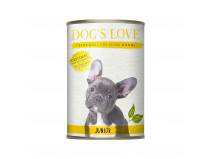 Visuel 1 du produit Boîte Chiot – Dog's Love Junior Volaille & Courges 200 gr