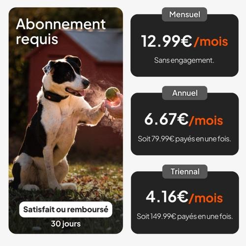 Visuel 7 du produit Weenect GPS Chien Sans Collier Noir XT