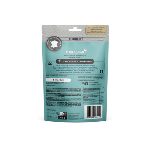 Visuel 3 du produit MARLY & DAN Friandise Chat Mobilité - 40 gr
