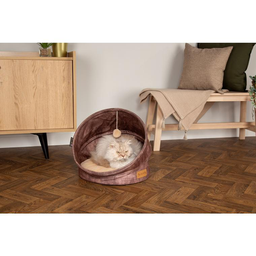 Visuel 6 du produit Scruffs Grotte Kensington Marron – 44 x 44 x 48 cm