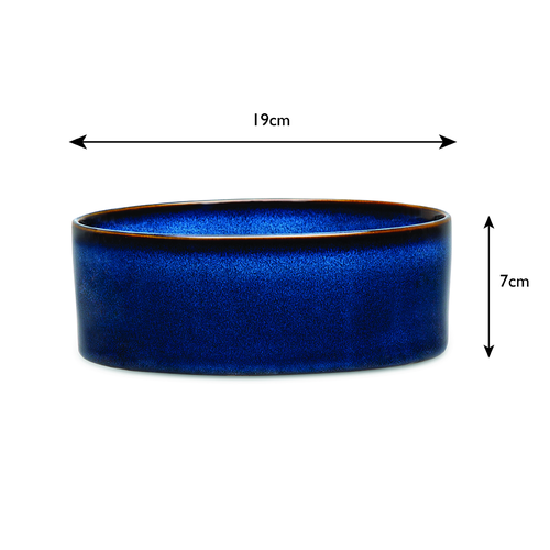 Visuel 6 du produit Scruffs Gamelle Chien Céramique Bleu nuit - 19 x19 x 8 cm