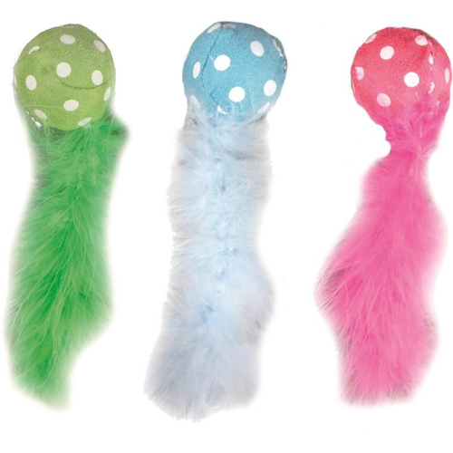 Visuel 1 du produit Jouet Chat - Flamingo Balle Polka x1 - Ø 4 cm - coloris aléatoire