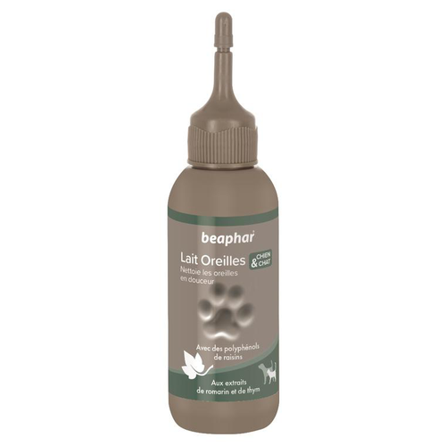 Visuel 2 du produit Hygiène Chien et Chat – Beaphar Lait Auriculaire Premium – 125 ml
