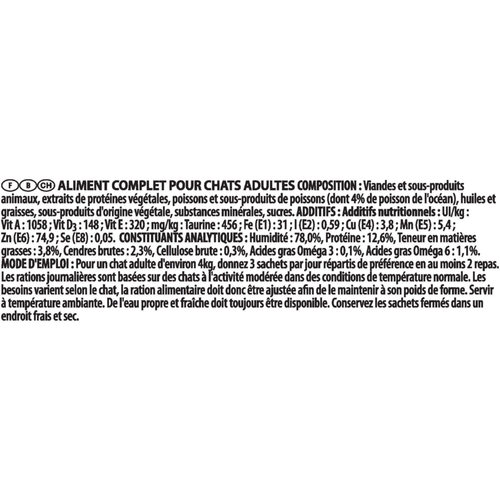 Visuel 3 du produit Boîtes Chat – Pro Plan Sachet Delicate Poisson - 10 x 85 g