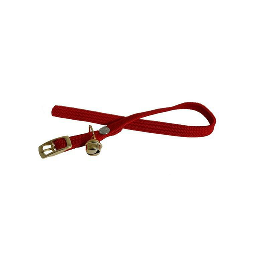 Visuel 1 du produit Collier Chat - Martin Sellier Collier réglable élastique Rouge - 30 x 1 cm