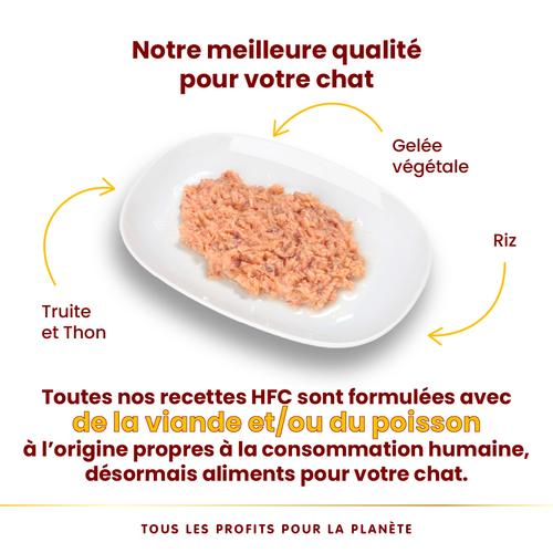 Visuel 3 du produit Boîte Chat – Almo Nature HFC Jelly Truite et Thon 70 gr