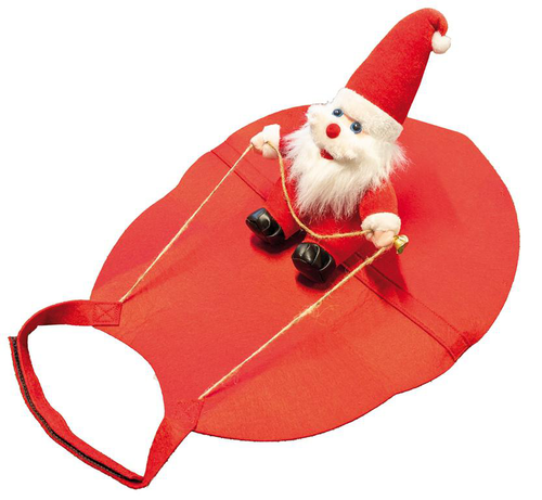 Visuel 1 du produit Harnais Chien - Croci Harnais Père Noël Rouge Taille L - 53/70 cm