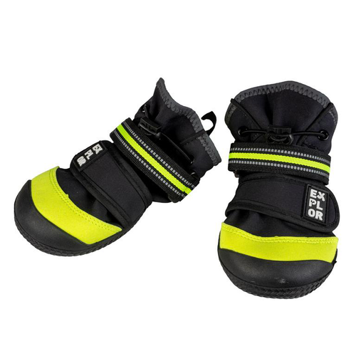 Visuel 4 du produit Textile Chien - Duvoplus 4 Chaussons Gear Noir - Taille S