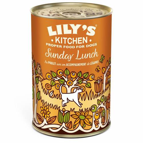 Visuel 1 du produit Lily's Kitchen Pâtée Chien Poulet Légumes - 400 gr