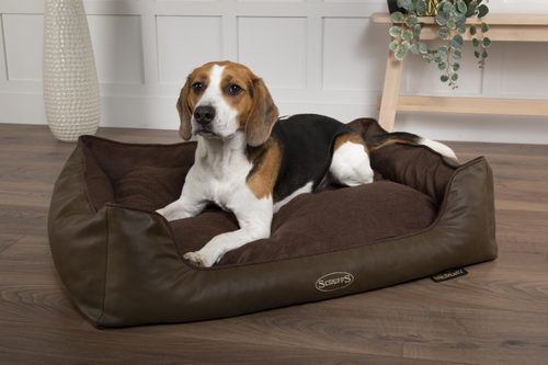 Visuel 3 du produit Couchage Chien – Scruffs Corbeille Hilton Marron – Taille L