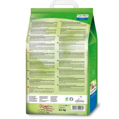 Visuel 5 du produit Cat's Best Litière végétale Chat Non Agglomérante - 11 kg