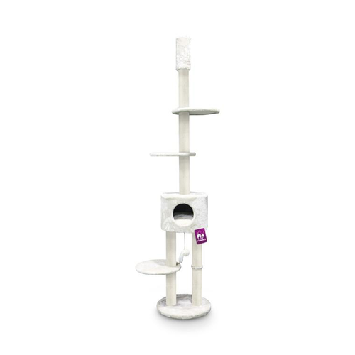 Visuel 1 du produit Arbre à Chat – Petrebels Anna 240 Beige – 40 x 40 x 230 – 265 cm