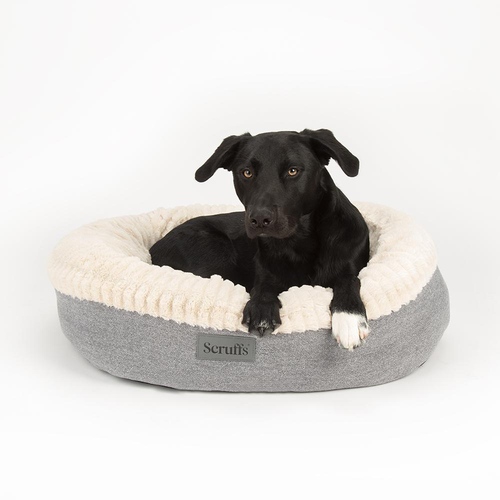 Visuel 4 du produit Scruffs Couchage Chien Corbeille Ronde Ellen Gris - Taille XL Ø 75 cm