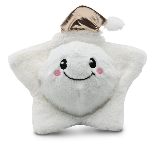 Visuel 1 du produit Croci Jouet Chien Peluche Balle Noël White Friends Blanc - 18/23 cm