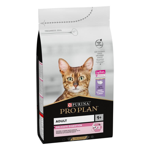 Visuel 1 du produit Pro Plan Croquettes Chat Adulte Delicate Digestion Dinde - 1,5 kg