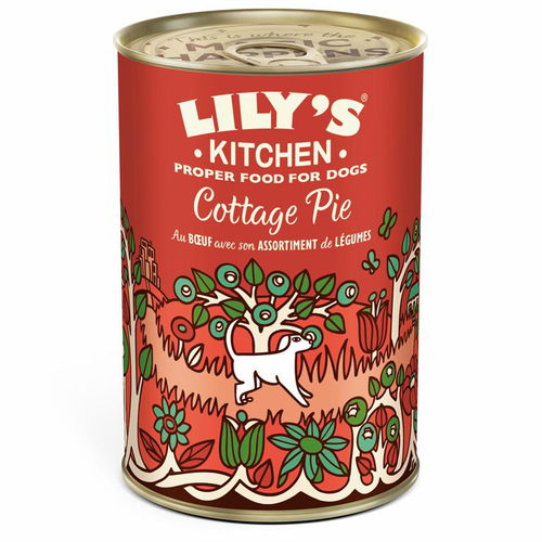 Visuel 1 du produit Lily's Kitchen Pâtée Chien Bœuf Légumes - 400 gr