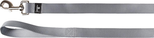 Visuel 1 du produit Laisse Chien - Flamingo Laisse nylon Ziggi Gris - 130 x 2,5 x 0,4 cm