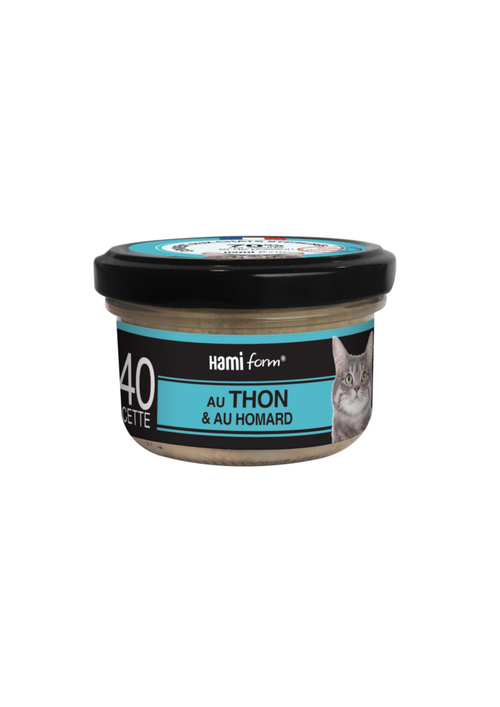 Visuel 1 du produit Boîte Chat - Recette n°40 au thon et homard