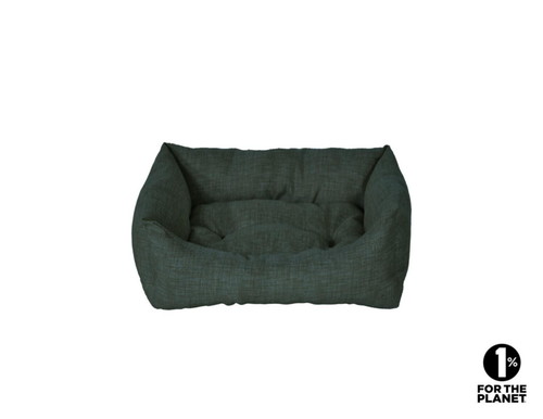 Visuel 1 du produit Vadigran Panier carré pour chien Adelle gris - 30 x 45 x 15 cm