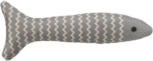 Visuel 5 du produit Trixie Jouet Chat Poisson en tissu avec Herbe à chat - 20 cm (Livré aléatoirement parmi 3 coloris)
