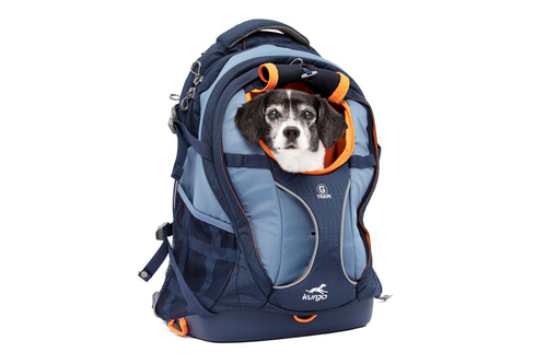 Visuel 4 du produit Kurgo G-Train Sac à dos de transport Bleu marine - 52 x 40 x 17 cm