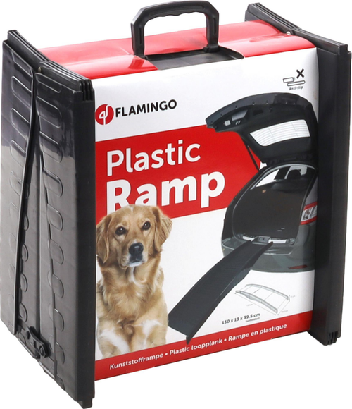 Visuel 6 du produit Flamingo Rampe pliable Chien Noire - 150 x 39,5 x 13 cm