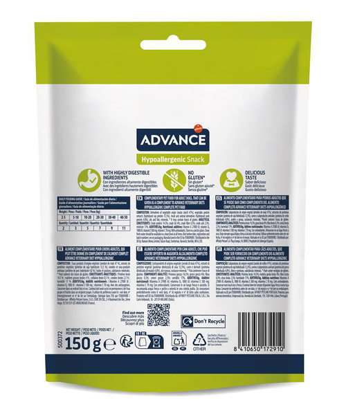 Visuel 4 du produit Advance Friandises Chien Snack Hypoallergenic - 150 g