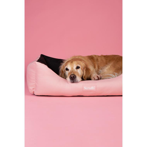 Visuel 7 du produit Couchage Chien - Scruffs Corbeille imperméable Expédition Taille XL Rose et noir - 90 x 70 cm