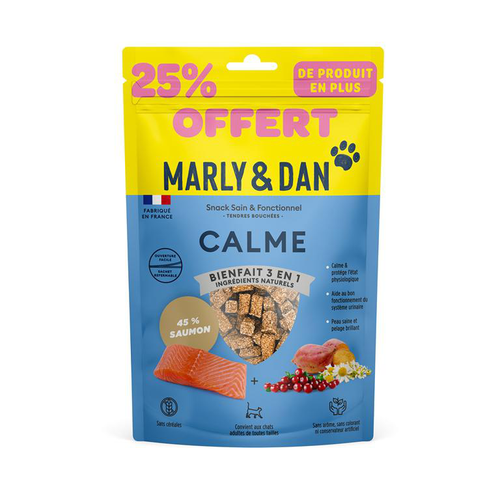 Visuel 1 du produit Marly & Dan Friandises Chat Calme 25 % Offert