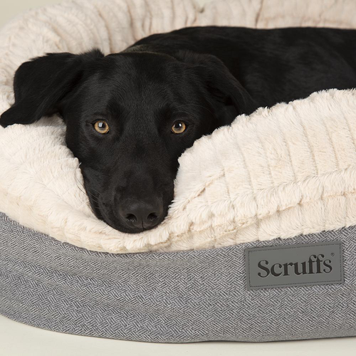Visuel 3 du produit Scruffs Couchage Chien Corbeille Ronde Ellen Gris - Taille M Ø 55 cm
