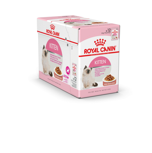 Visuel 1 du produit Boîtes Chat - Royal Canin Sachet Sauce Pack Chaton – 12 x 85 g