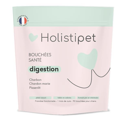 Visuel 1 du produit Holistipet Friandises Chien Santé Digestion - x 90 Bouchées