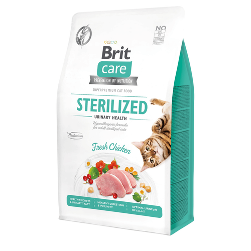 Visuel 1 du produit Croquettes Chat - Brit Care Grain Free Sterilized Urinary health - 7kg