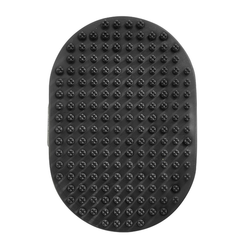 Visuel 1 du produit Brosse de massage Chien et Chat – noir – 13,5 x 9 cm