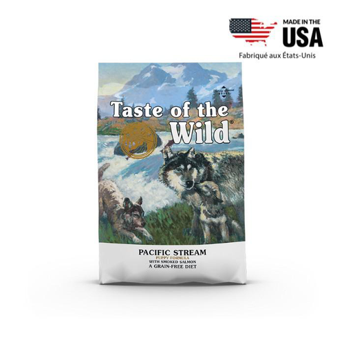 Visuel 1 du produit Croquettes Chiot Sans Céréales - Taste of the Wild Pacific Stream Puppy - 2kg
