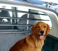 Visuel 3 du produit Sécurité Chien - Flamingo Barrière de sécurité pour voiture Walky Noir - 5 barres