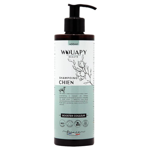 Visuel 1 du produit Hygiène Chien – Wouapy Shampooing Booster Couleur – 400 ml