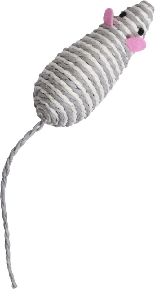 Visuel 1 du produit Bobby Jouet Chat Rat Gris - 27 x 5 x 4,5 cm