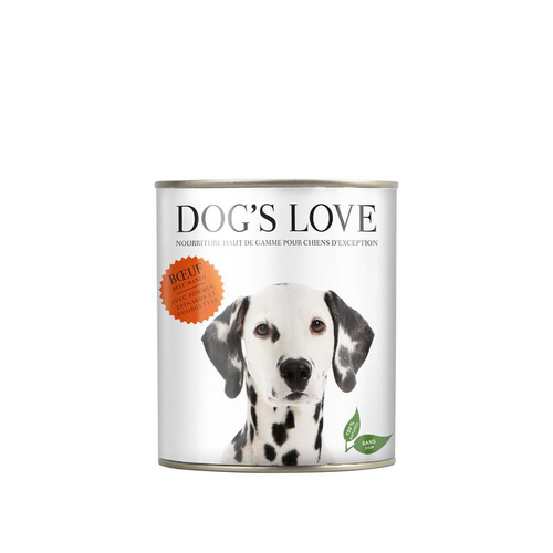 Visuel 1 du produit Boîte Chien – Dog's Love pâtée au Bœuf - 400 gr